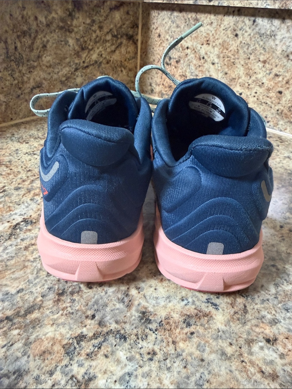 Altra Torin 7 Women's Navy Blue and Pink Running Sneakers - Picture 9 of 11